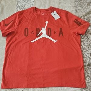 Jordan 3XL Red Jumpman Logo Men's Tee